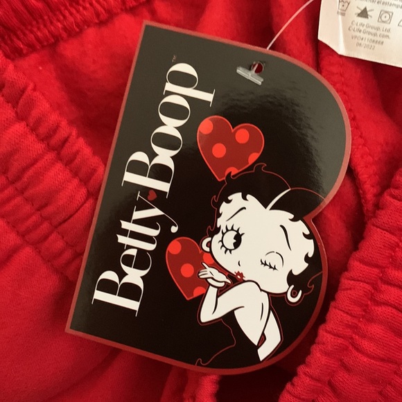 Betty Boop Graphic Sweatpants Brand New Size M - Picture 8 of 8